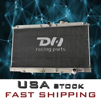 Radiador de aluminio 2 filas para Honda Prelude 1997-2001/1994-1997 Accord 1997 CL MT Foto 1 de 4