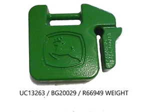 John Deere Weight - Part # UC13263 - 1 - OEM 42lb Suitcase Style  - Picture 1 of 2