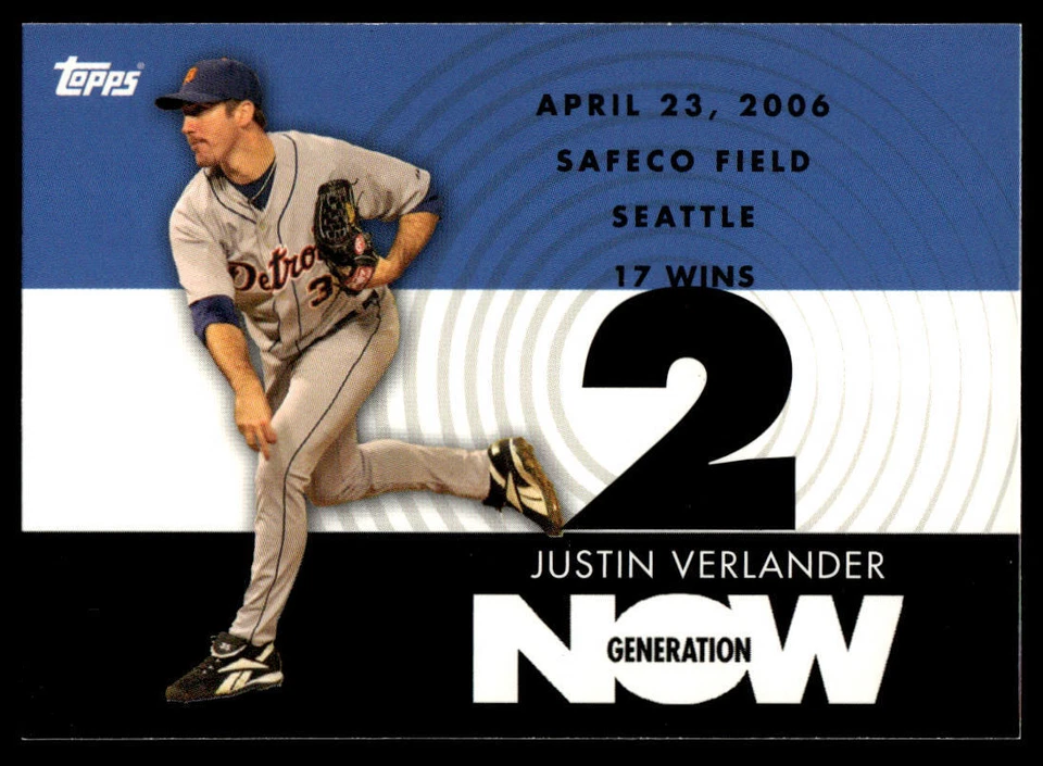 2007 Topps Generation Now #GN284 Justin Verlander - Image 1 of 2