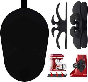 Sliding Mat for Kitchenaid Mixer with 2 Black Kitchen Accessories, Mover Slider - Picture 1 of 3