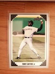 TONY GWYNN 1991 Leaf #290   FREE SHIPPING