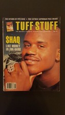 Vintage June 1993 Tuff Stuff Magazine Shaquille O'Neal Cover