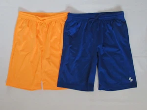 LOT 2 PAIRS BOYS’ THE CHILDREN’S PLACE SPORT ATHLETIC SHORTS, ORANGE/BLUE, XXL - Picture 1 of 1
