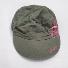 Pipeline Green Pink Khaki Army Cadet Cap Hat