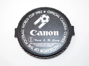 Canon 52mm Front Lens Cap - World Cup 1982  - Picture 1 of 1