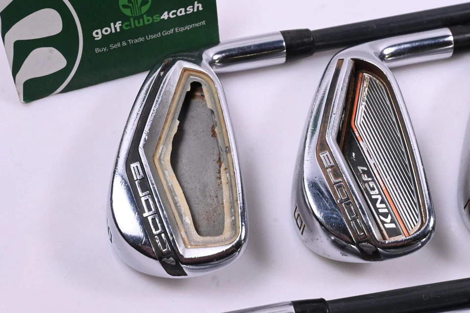 Cobra King F7 Irons / 5-PW / Regular Flex Fujikura Pro Black 63 Shafts - Image 1 of 4