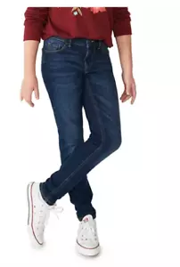 SO Mädchen Mid Rise Favorite skinny blau JEANS Gr. 10-18 (verstellbarer Bund) Neu mit Etikett - Bild 1 von 3