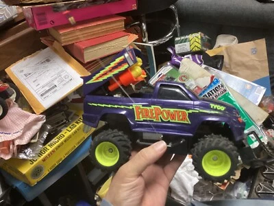 Tyco RC Firepower 6.0V Blue Remote Control Truck Foam Missiles Repair parts - Image 1 of 4