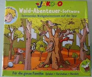 JAKO-O Wald-Abenteuer-Software - Waldgeheimnissen auf der Spur - PC CD-ROM - Bild 1 von 3