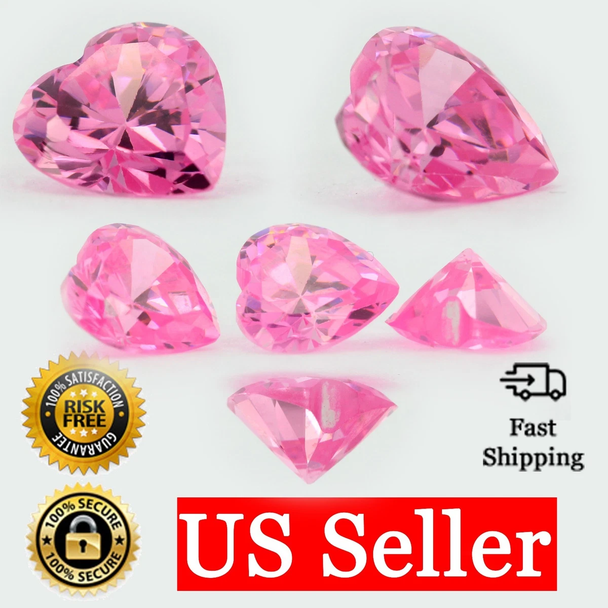 ROUND CUBIC ZIRCONIA CZ LOOSE STONES 1000 PCS 0.7 MM GREAT QUALITY SHIP IN US EB - Foto 8
