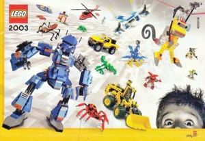 Lego 2003 Product Sales Book Star Wars Harry Potter Spider Man ohne Steine Vintage - Bild 1 von 3