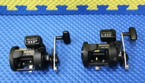 Okuma Magda Line Counter Trolling Reels MA 20D 2-PK - Picture 1 of 6