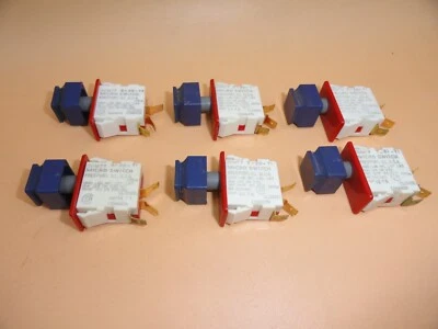 Interruptor de botão momentâneo vintage, SPDT 10A 125 - 250VAC (Lote de 6) - Imagem 1 de 4