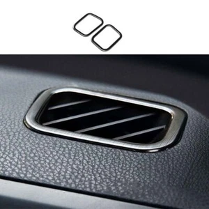 Trim For Toyota Highlander 2014-2019 Black Steel Air Outlet Vent Dashboard L&R - Picture 1 of 7