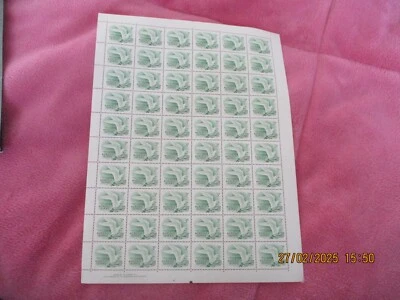 Norfolk Island 1961 - White Tem 3d -  U/M MNH Complete Sheet Of 60 - SG26 - Image 1 of 3