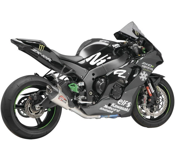 Yoshimura AT2 3/4 Stainless Exhaust System Race Ninja ZX-10R 21-25 14183CP520 - Изображение 1 из 1