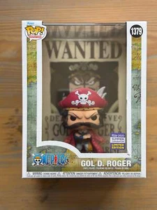 Funko Pop! Animazione: One Piece - Poster Gol D. Roger Wanted (Convenzione estiva - Foto 1 di 13