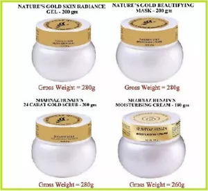 Shahnaz Husain 24 Karat Original Gold Gesichtsset Preisvorschlag großes Kit A4 - Bild 1 von 5