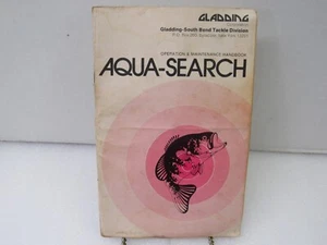 Manuale Operatori Fish Finder Gladding South Bend Modello 1000/1200 Profondità anni 70 - Foto 1 di 7