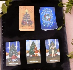 Mazzo di Carte Tarocchi Yuletide, 78 Carte Vacanze 4,13" x 2,48" Nuovo con scatola Festive Design - Foto 1 di 10