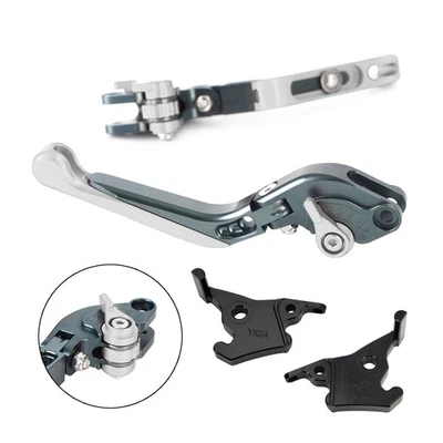 Adjustable Clutch Brake Lever fit for YAMAHA XMAX 300 2023-2025 Silver H0 Foto 1 de 4