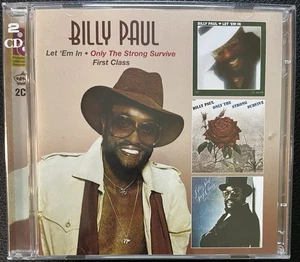 Billy Paul Let 'Em In/Only the Strong Survive/First Class 3FOR1 Alben 2004 2cds - Bild 1 von 3