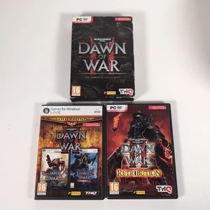 Warhammer 40.000 Dawn of War II 2 Colección Completa PC Videojuegos Manuales - Imagen 1 de 6
