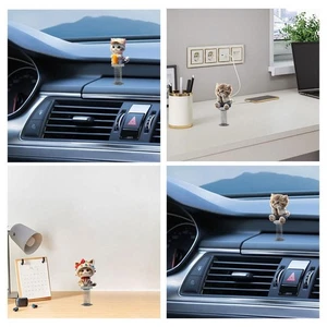 Shy Bobble, Cute,Fun Bouncing Shaking Dashboard Decor Great Gift M7V3 - Picture 1 of 16