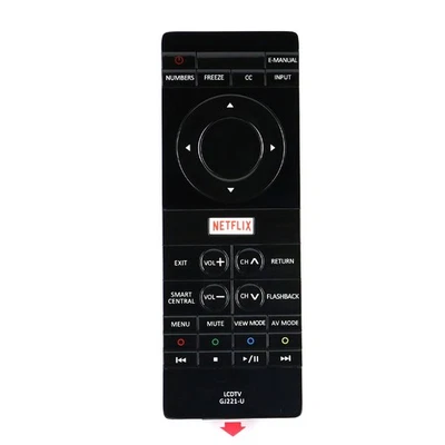 New GJ221-U Remote for Sharp LCD TV LC-43UB30U LC43UB30U LC-50UB30U LC50UB30U - Image 1 of 2