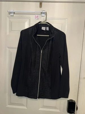 Chaqueta Chicos Fin de Semana Talla 1 Cremallera Completa Bolsillos Negros Sin Forro (117) Foto 1 de 3