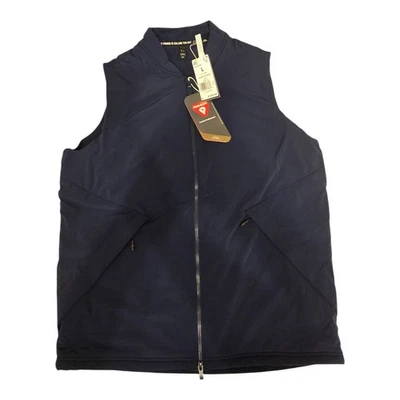 Chaleco acolchado FG Adidas Golf Ultimate365 Tour Frostguard para hombre L azul marino $220 Foto 1 de 4