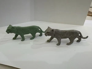 Nabisco MPC Jungle Animals Premium Vintage Años 60 Juego Plástico Lote de 2 - Imagen 1 de 2