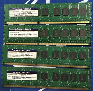 32GB (4 x 8GB) Super Talent STT DDR3 1600 8GB I5 12X8 ECC Hynix RAM W1600EB8GM - Picture 1 of 1
