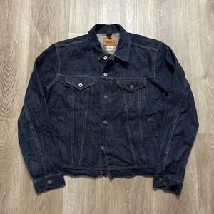 Gap 1969 Western Jacket Japanese selvedge denim Navy Men’s L - Picture 1 of 5