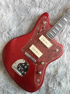 Red Panther E-Gitarre Goldteil Palisander Griffbrett Red Pearl Schlagbrett - Bild 1 von 10