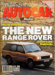 AUTOCAR MAGAZINE 30-MAR-94 - LR Discovery TDi, Mercedes E220 Cabrio, Citroen ZX - Picture 1 of 2