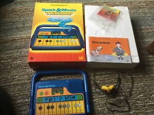 Texas Instruments Speak & Music Classic Educational Electronic Toy Game Rare 