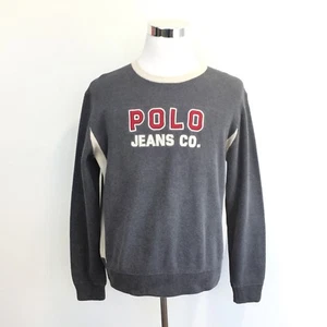 RL Gr. L Polo Jeans Co Logo Pullover 100% Baumwolle Ralph Lauren tolle Optik Herren L - Bild 1 von 6