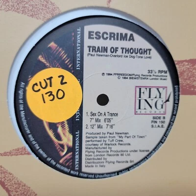 Escrima Train Of Thought 12" Vinyl Record Single - Image 1 of 4