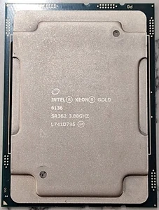 Intel Xeon Gold 6136 Processor 3.00 GHz 12 Cores SR3B2 - Bild 1 von 1