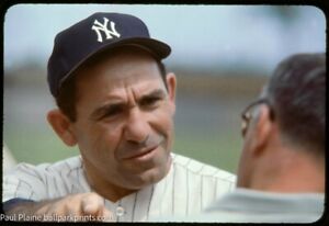 Original Color 35MM Slide New York Yankees Yogi Berra