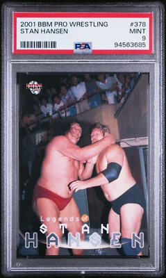 BBM Pro Wrestling Stan Hansen Andre The Giant 2001 #378 PSA 9 POP 1 Foto 1 de 2