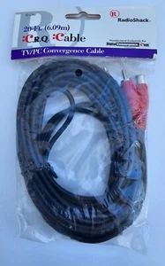 RadioShack CRQ Cable TV PC Convergence Cable - 20 FT 6.09m - Brand New - Picture 1 of 4