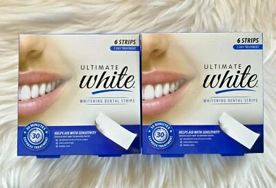 Dental hygiene, Ultimate Whitening Dental Strips - 2 Boxes Exp 12/2022 - Image 1 of 4
