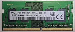 NEW OEM Lenovo IdeaPad 3 17ITL6 15ITl6 MEMORY RAM 4GB DDR4 PC4-3200 SM30N76618 - Picture 1 of 3