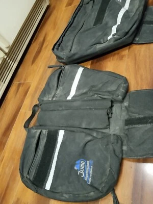 Vintage Jandd Mountaineering Pannier Set  Large Bicycle Touring Saddle Bags expa - Image 1 of 4