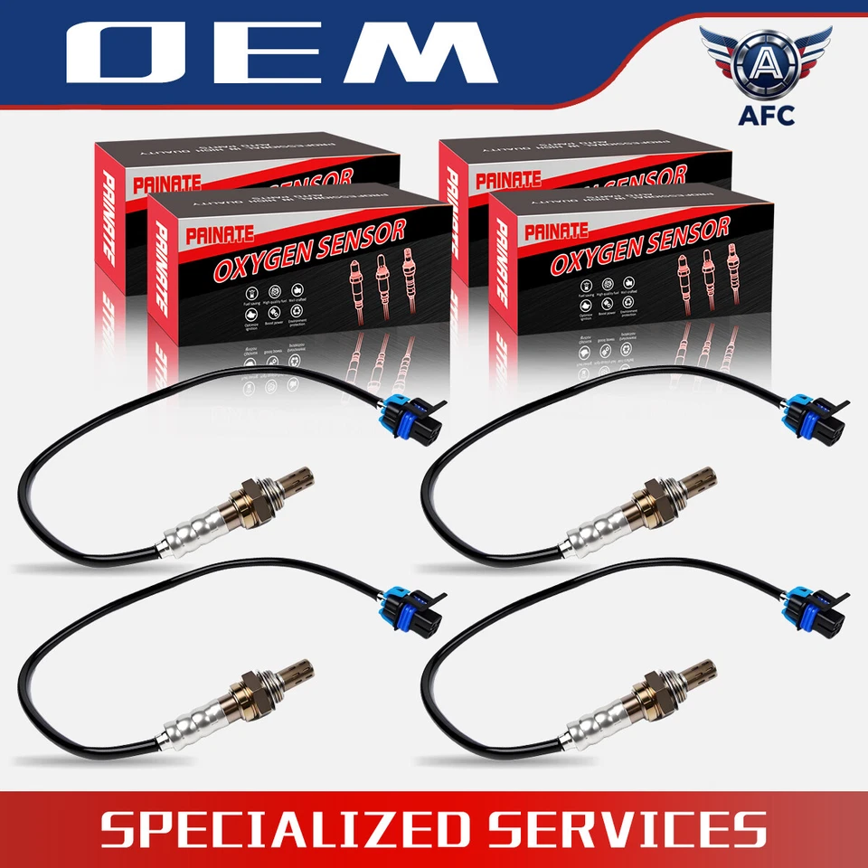 4 Oxygen Sensors for Buick Cadillac Chevrolet Upstream & Downstream 234-4565 OEM - Image 1 of 4