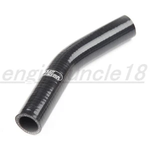 US 4ply 30 Degree 1.25" inch 32mm ID Turbo Silicone Hose Coupler Pipe Tube Black - Picture 1 of 6