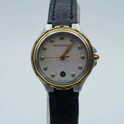 Maurice Lacroix Calypso Damas 79514 25MM Acero/Dorado Cuarzo Fino Clásico ML201 Foto 1 de 4