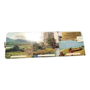 Juego de 6 posavasos con respaldo de corcho vintage Irish Heritage Connemara Ireland en paquete - Imagen 1 de 4